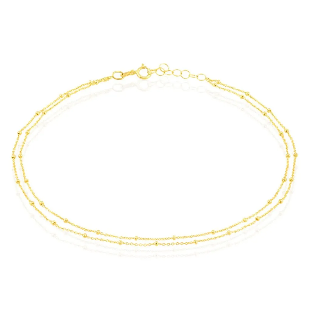 Histoire d'Or Chaîne De Cheville Dudel Or Jaune Online