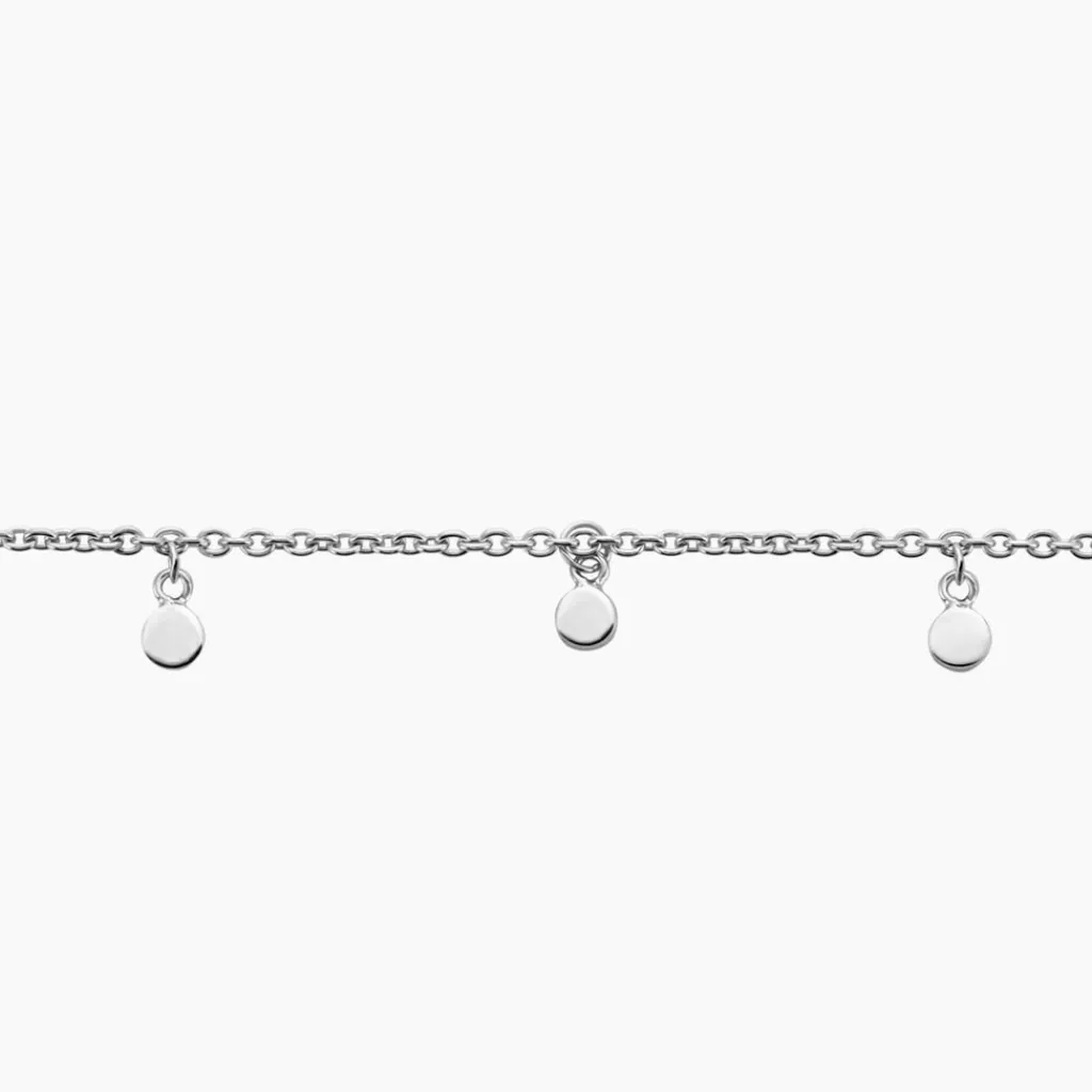 Histoire d'Or Chaîne De Cheville Fillira Argent Blanc Online
