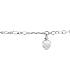 Histoire d'Or Chaîne De Cheville Laurelyn Maille Alternee 1/1 Argent Blanc Online