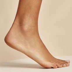 Histoire d'Or Chaîne De Cheville Maille Forçat Or Jaune Clearance