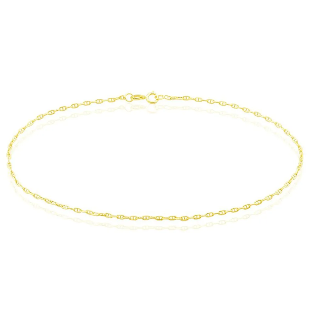 Histoire d'Or Chaîne De Cheville Marinus Or Jaune Outlet