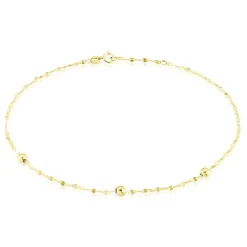 Histoire d'Or Chaîne De Cheville Plantie Or Jaune