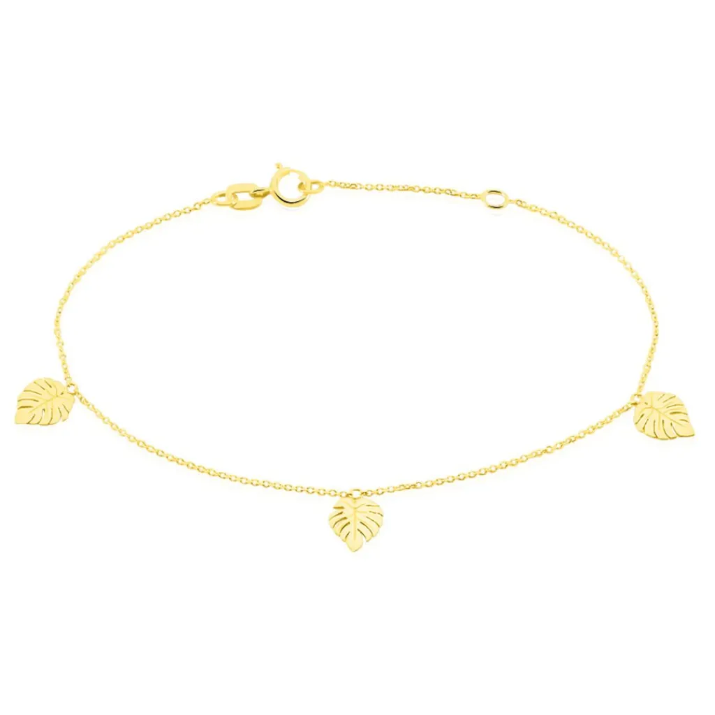 Histoire d'Or Chaîne De Cheville Siobhan Or Jaune Best