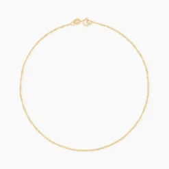 Histoire d'Or Chaîne De Cheville Sylwia Or Jaune Discount