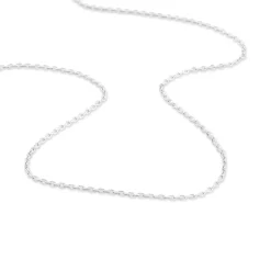 Histoire d'Or Chaîne Igoa Maille Forçat Diamantee Or Blanc Discount