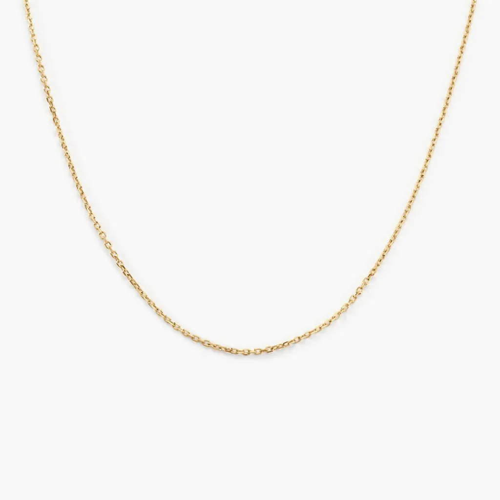 Histoire d'Or Chaîne Igoa Maille Forçat Diamantee or jaune Outlet