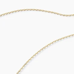 Histoire d'Or Chaîne Igoa Maille Forçat Diamantee Or Jaune Discount