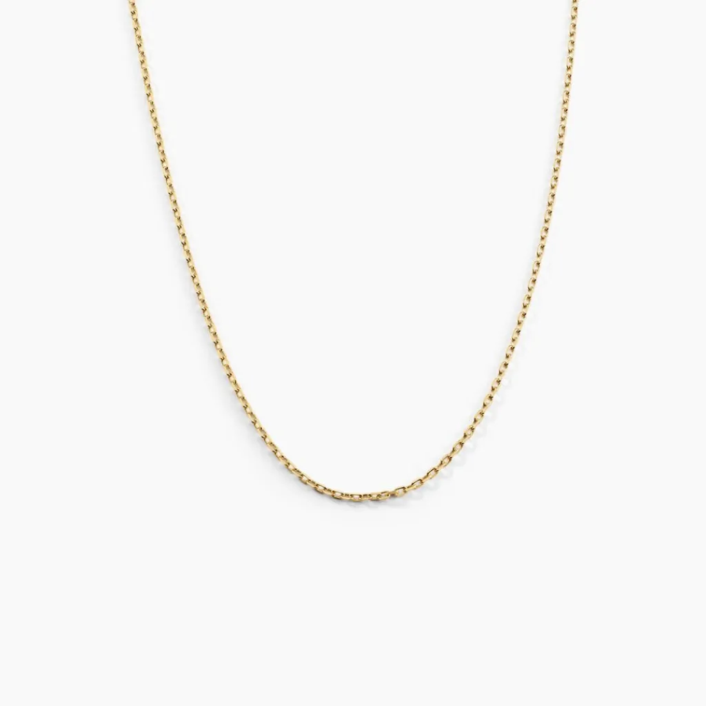 Histoire d'Or Chaîne Igoa Maille Forçat Diamantee Or Jaune Online