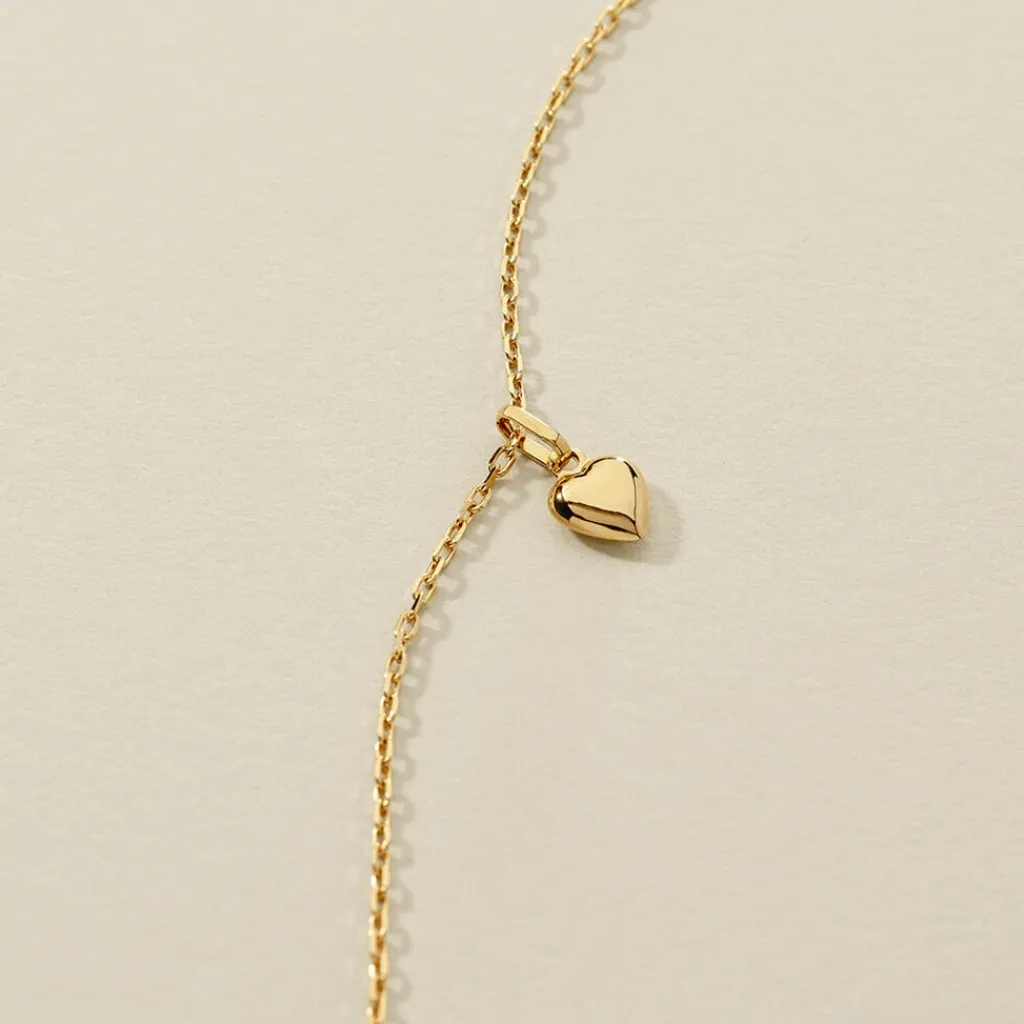 Histoire d'Or Chaîne Igoa Maille Forçat Diamantee Or Jaune Outlet