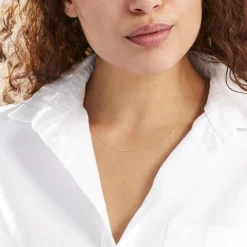 Histoire d'Or Chaîne Igoa Maille Forçat Diamantee Or Jaune Clearance