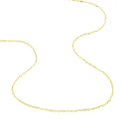 Histoire d'Or Chaîne Igoa Maille Forçat Diamantee Or Jaune Sale