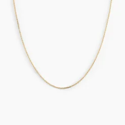 Histoire d'Or Chaîne Igoa Maille Forçat Diamantee or jaune Clearance