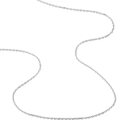 Histoire d'Or Chaîne Igoa Maille Forçat Diamantee or blanc Sale