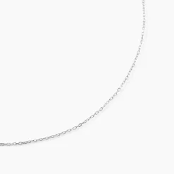 Histoire d'Or Chaîne Ilan Maille Forçat Ronde Or Blanc Sale