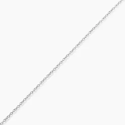 Histoire d'Or Chaîne Ilan Maille Forçat Ronde Or Blanc