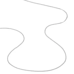 Histoire d'Or Chaîne Imad Maille Gourmette or blanc Hot