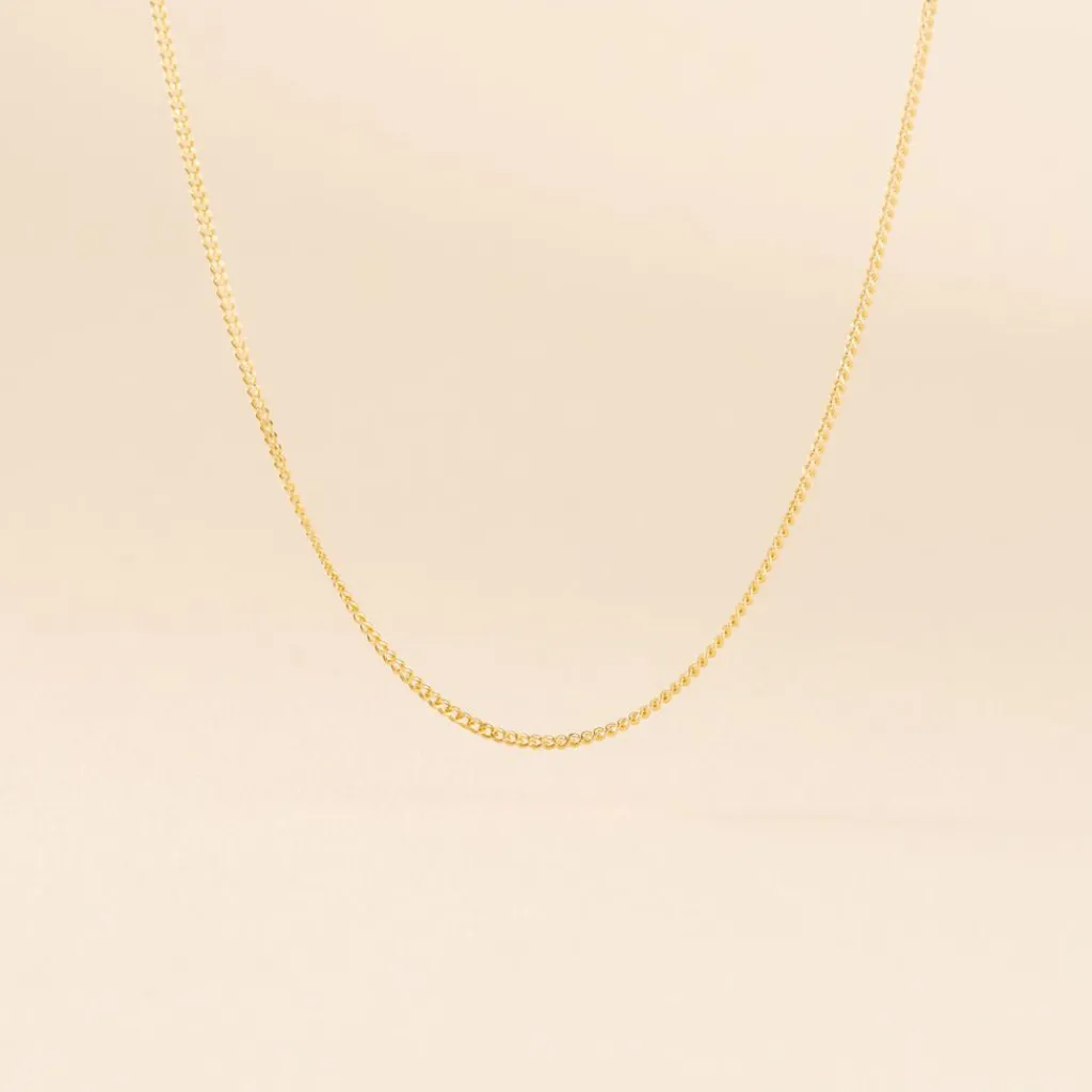 Histoire d'Or Chaîne Irisa Maille Gourmette Or Jaune