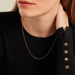 Histoire d'Or Chaîne Irisa Maille Gourmette Or Jaune