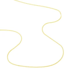 Histoire d'Or Chaîne Ixia Maille Gourmette Diamantee Or Jaune