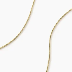 Histoire d'Or Chaîne Ixia Maille Gourmette Diamantee Or Jaune Discount