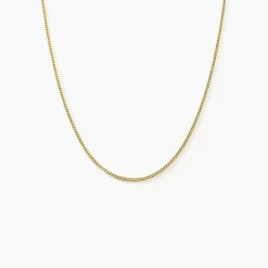 Histoire d'Or Chaîne Ixia Maille Gourmette Diamantee Or Jaune Discount