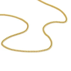 Histoire d'Or Chaîne Ixia Maille Gourmette Diamantee Or Jaune Discount