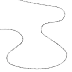 Histoire d'Or Chaîne Maille Gourmette Or Blanc New