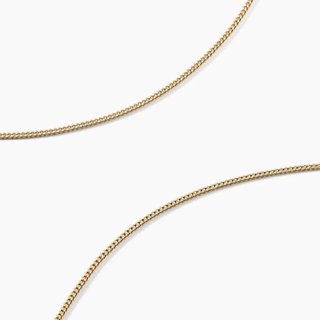 Histoire d'Or Chaîne Nedjima Maille Gourmette Or Jaune Best