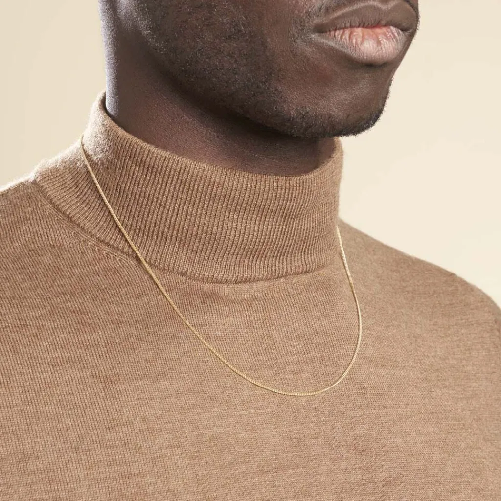 Histoire d'Or Chaîne Nedjima Maille Gourmette Or Jaune Best