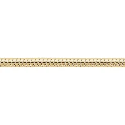 Histoire d'Or Chaîne Norma Maille Queue De Souris Plaque Or Jaune Clearance