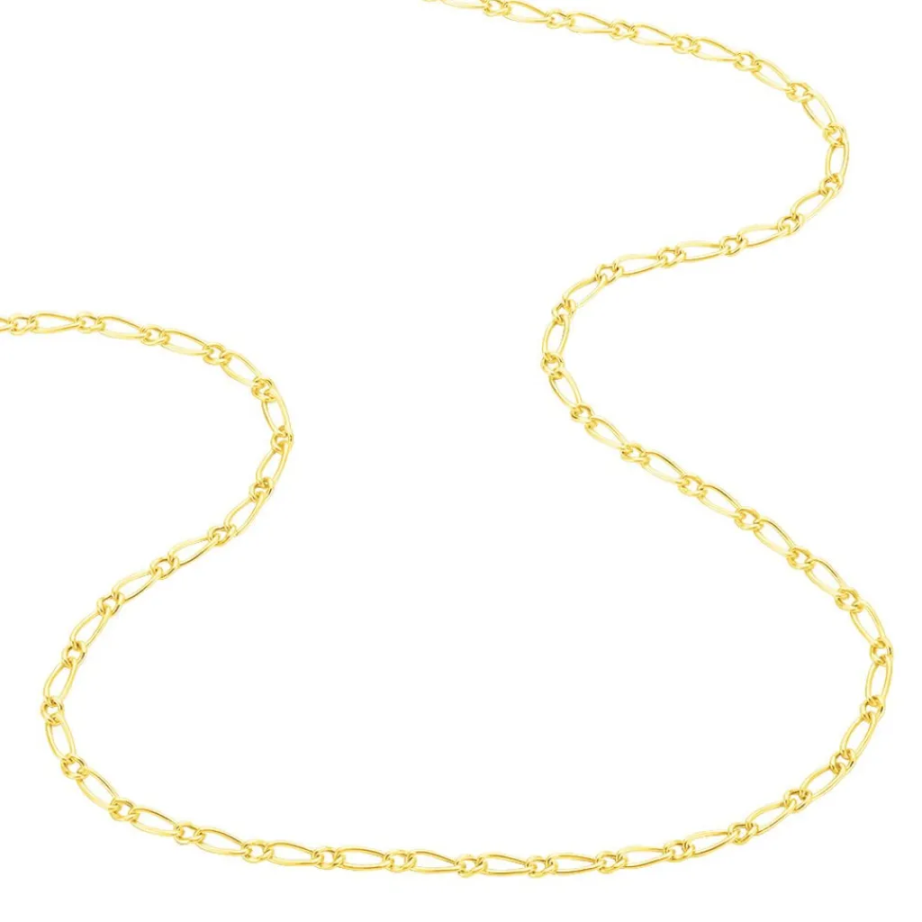 Histoire d'Or Chaîne Ophelio Maille Alternee 1/1 Or Jaune Best