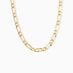 Histoire d'Or Chaîne Ophelio Maille Alternee 1/1 or jaune Sale