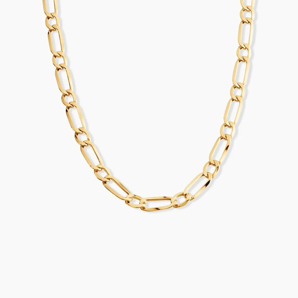 Histoire d'Or Chaîne Ophelio Maille Alternee 1/1 or jaune Sale