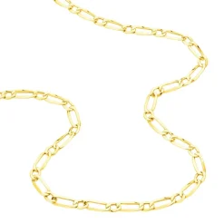 Histoire d'Or Chaîne Ophelio Maille Alternee 1/1 or jaune Sale