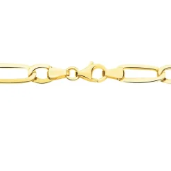 Histoire d'Or Chaîne Ophelio Maille Alternee 1/1 or jaune Sale