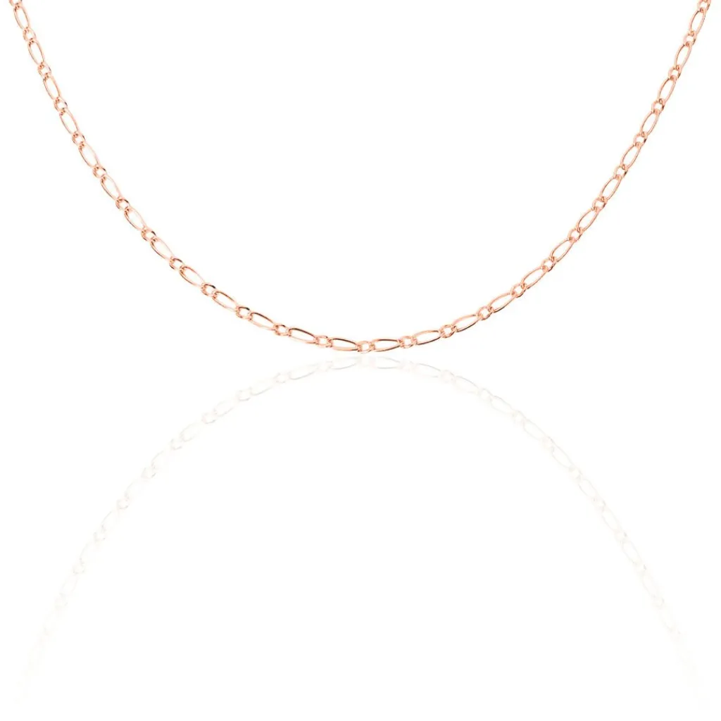 Histoire d'Or Chaîne Ophelio Maille Alternee 1/1 or rose Online