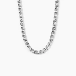 Histoire d'Or Chaîne Piato Marine Argent Blanc Sale