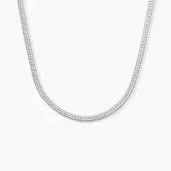 Histoire d'Or Chaîne Thiane Argent Blanc Hot