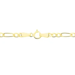 Histoire d'Or Chaîne Valene Maille Alternée 1/3 Or Jaune Discount