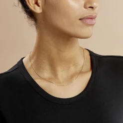 Histoire d'Or Chaîne Vince Plaqué Or Jaune New