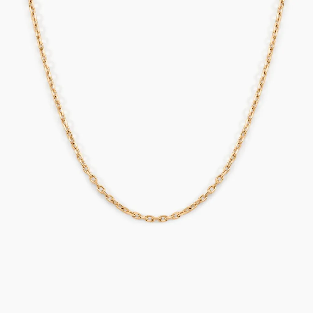 Histoire d'Or Chaîne Vince Plaqué Or Jaune