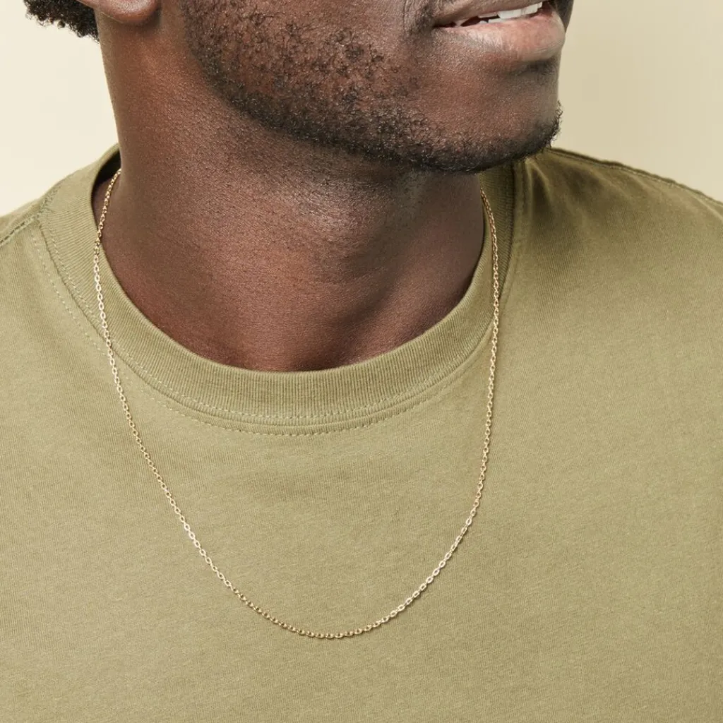 Histoire d'Or Chaîne Vince Plaqué Or Jaune