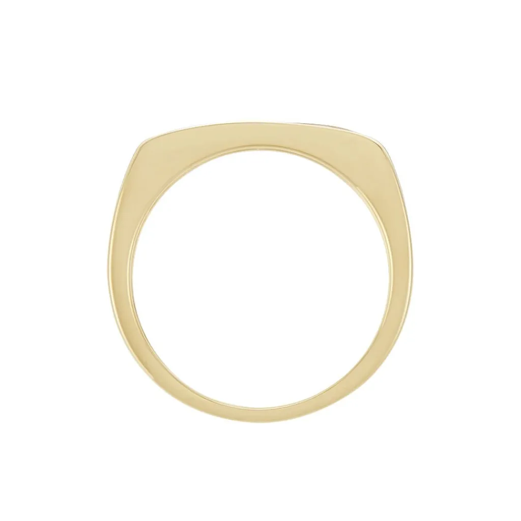 Histoire d'Or Chevaliere Plaqué Or Gregh Email Clearance