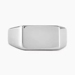 Histoire d'Or Chevalière Luciano acier gris Clearance