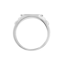 Histoire d'Or Chevalière Argent Argent Terrence Best