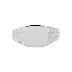 Histoire d'Or Chevalière Argent Blanc Charites Online