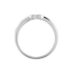 Histoire d'Or Chevalière Argent Deep In Love Oxydes De Zirconium Outlet