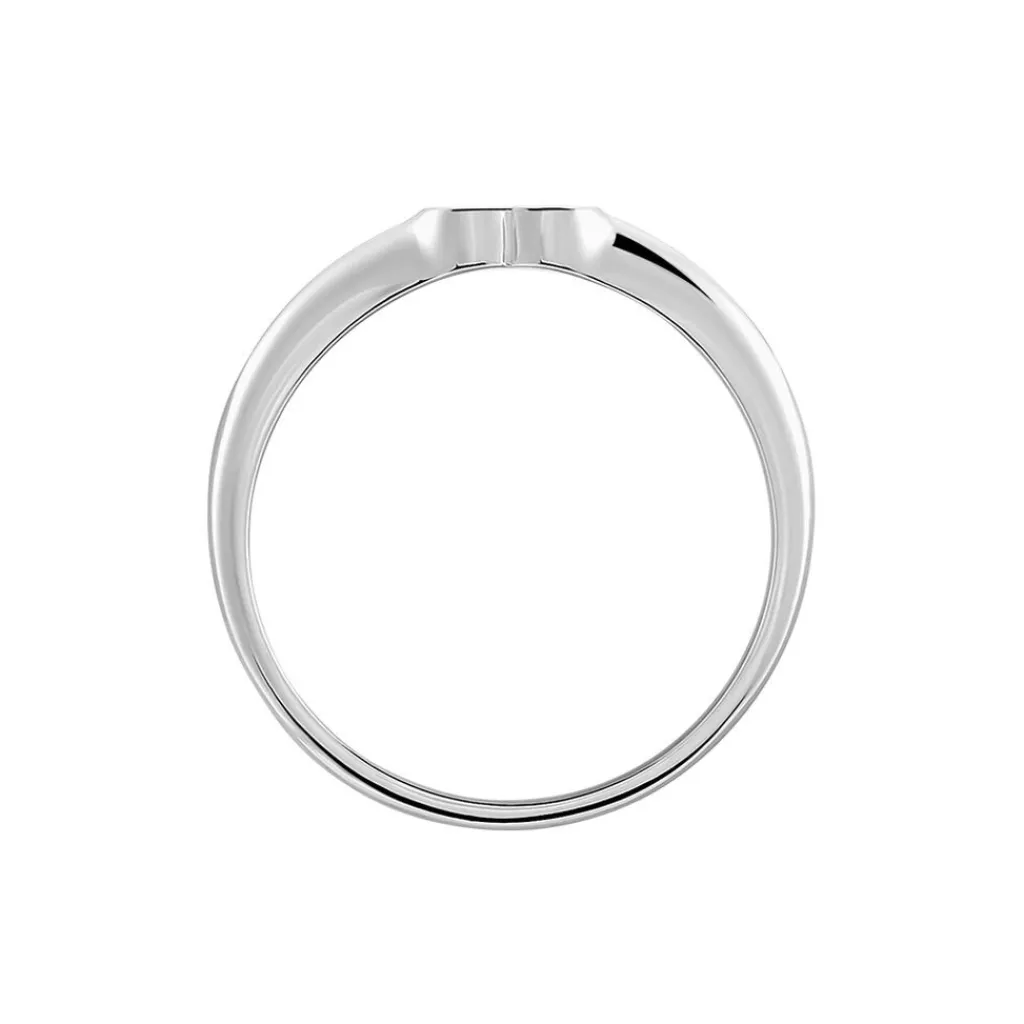 Histoire d'Or Chevalière Argent Deep In Love Oxydes De Zirconium Outlet