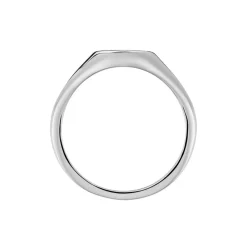 Histoire d'Or Chevalière Audie Argent Blanc Oxyde De Zirconium Best