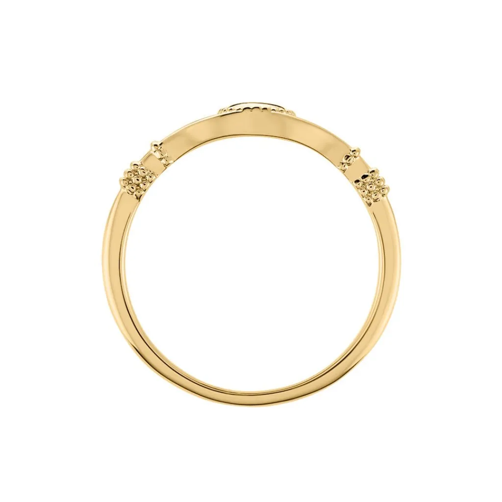 Histoire d'Or Chevalière Azteque plaqué or jaune Online